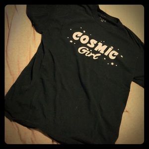 ✨🖤 Cosmic Girl Black oversized Tshirt 🖤✨